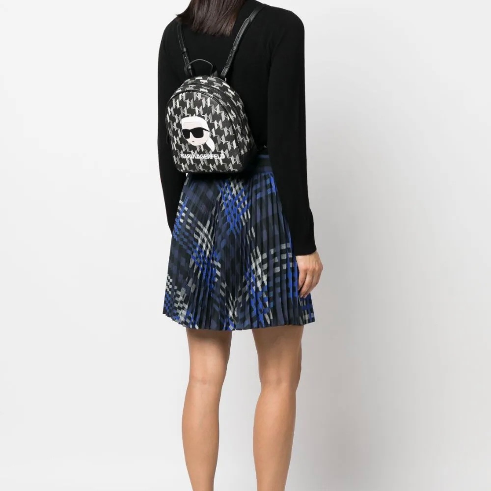 Karl Lagerfeld K/Ikonik 2.0 monogram backpack - Picture 2 of 5